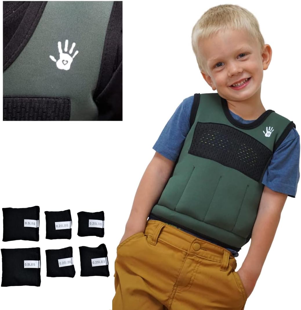 Sensory4u Weighted Sensory Compression Vest for Kids (Small) - 6