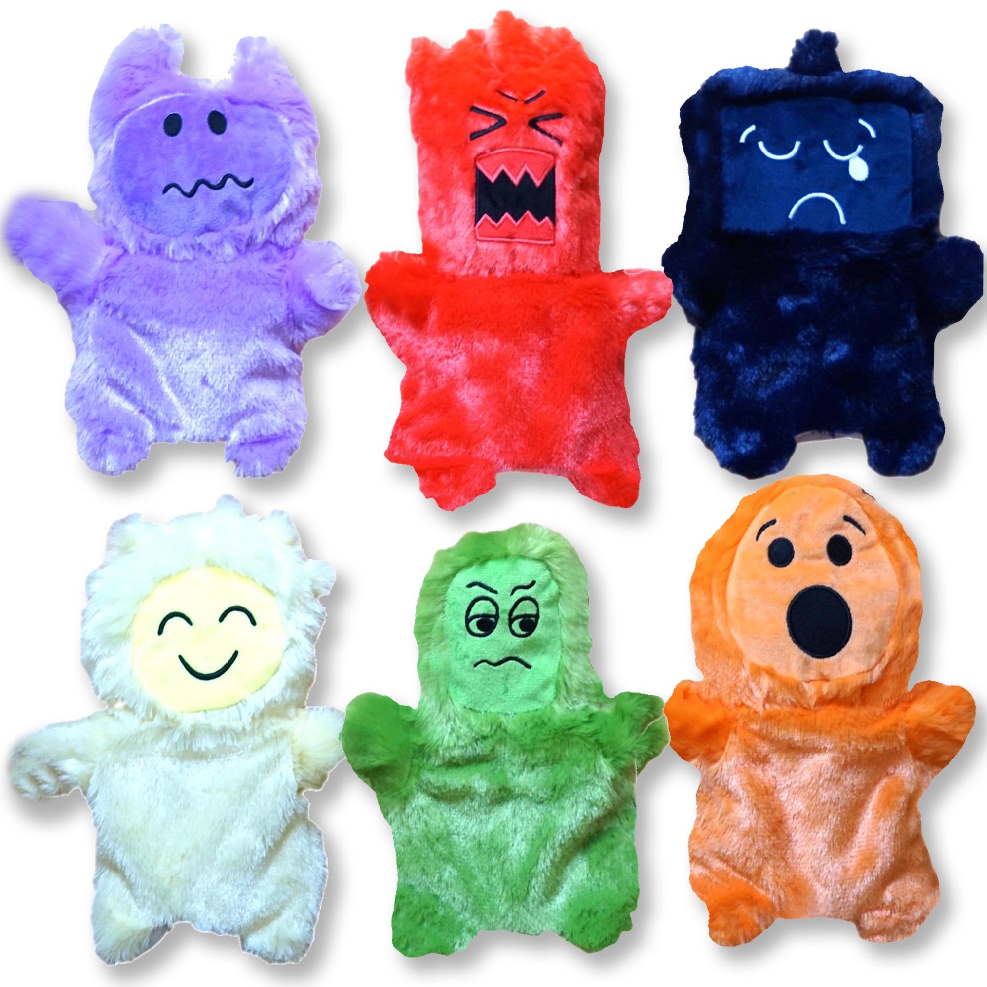Emotional Hand Puppets for Kids - Mindfulness Tools - Social Skills ...
