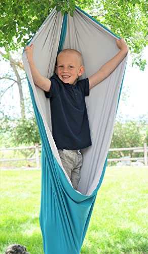 Sensory Swing for Kids Indoor XL 360° Hardware Indoor Therapy Swing for Special Needs | Extra Large Snuggle Cuddle Hammock for Kids or Adults with Children with Autism and ADHD Needs by SENSORY4U